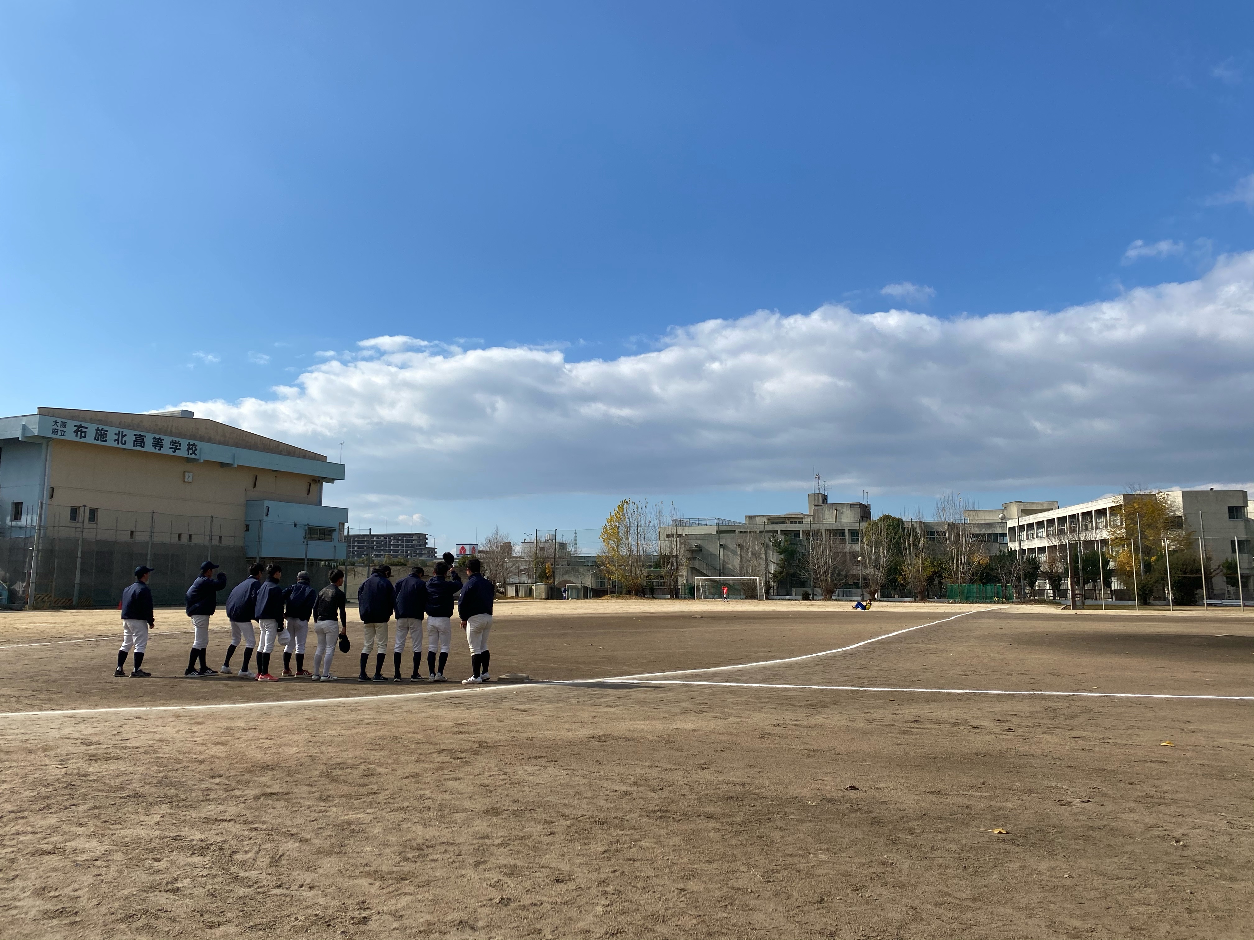 硬式野球部の様子